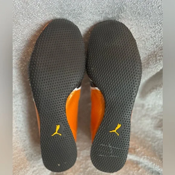 2010 PUMA Usain Bolt Orange, Yaams Running‎ Shoes Men's RARE US 10.5 - Picture 8 of 14